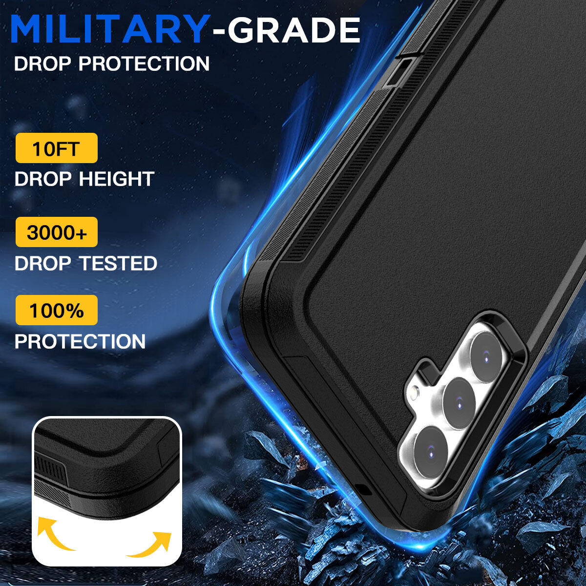 Coque Defender antichoc pour Samsung Galaxy S24 Plus / S25 Plus Coque Defender antichoc pour Samsung Galaxy S24 Plus / S25 Plus